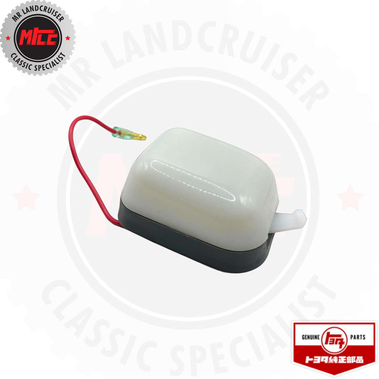 Side view of Toyota Landcruiser OEM Interior Dome Light Lamp Assembly