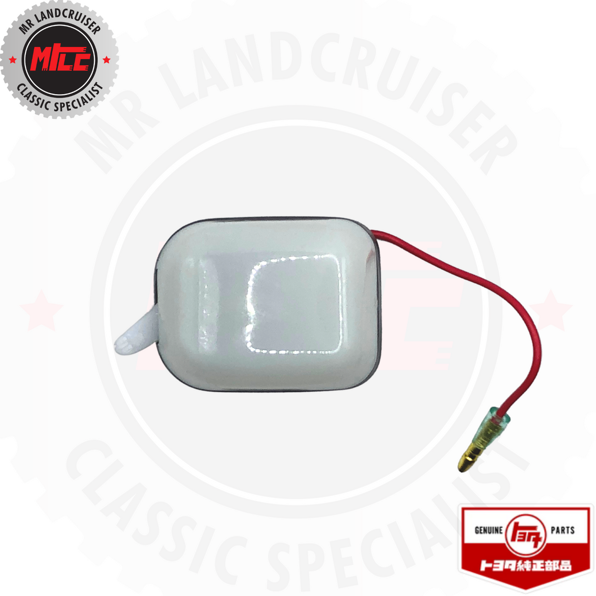 Top view of Toyota Landcruiser OEM Interior Dome Light Lamp Assembly