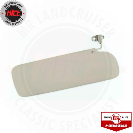 Genuine Toyota Landcruiser right hand side Sun Visor for 40 Series landcruisers