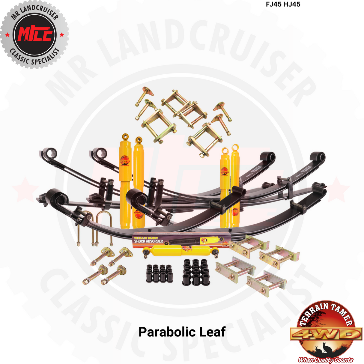 HJ45 Landcruiser 40 Series Full Suspension Kit Front & Rear