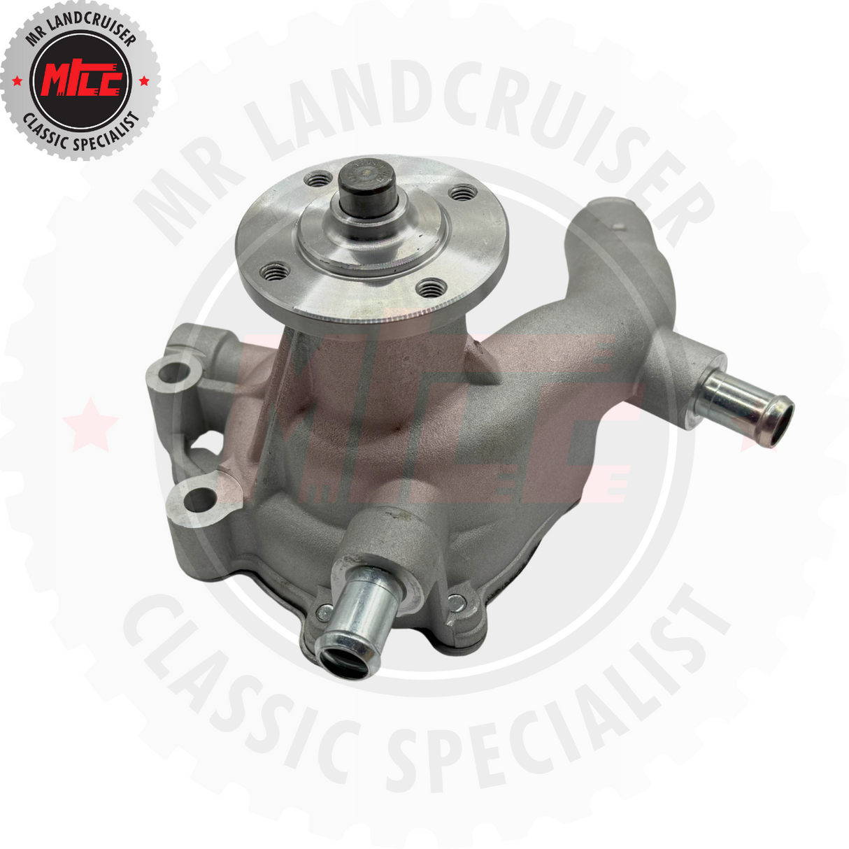 Rear view of Water Pump Non Viscous Hub Type 40 60 & 70 Series Toyota Landcruiser