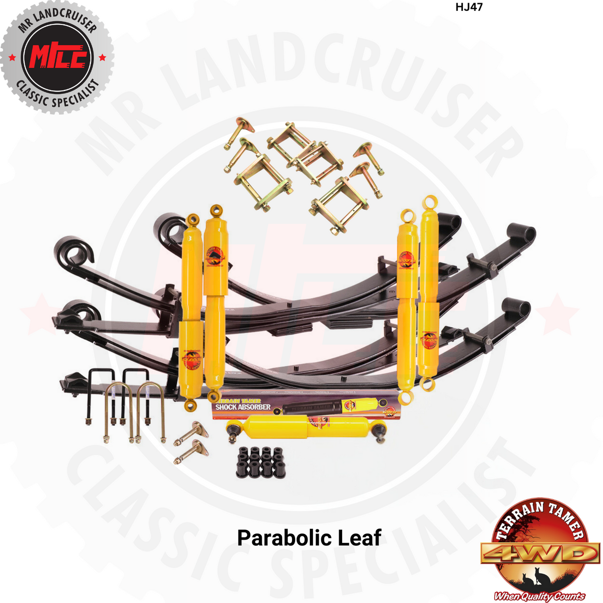 HJ47 Landcruiser 40 Series Full Suspension Kit Front & Rear