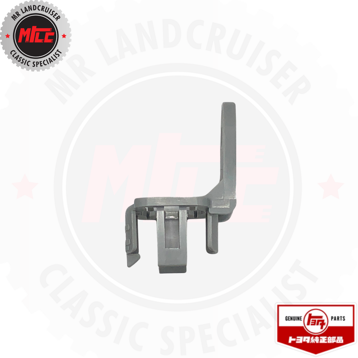 side angle view of Toyota Landcruiser Genuine Relay Bracket