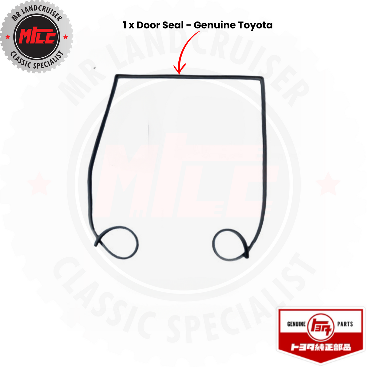 Left Side Late Door 79-84 with 1/4 Vent Seals & Kits