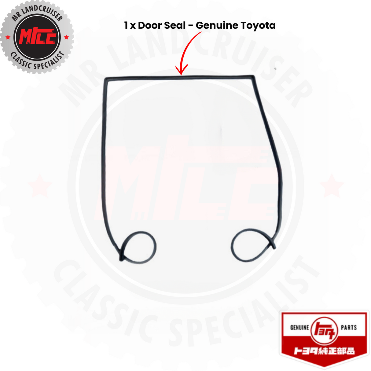 Right Side Late Door 79-84 with 1/4 Vent Seals & Kits