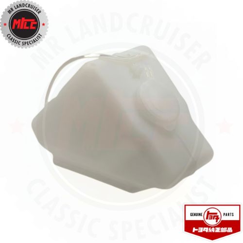Left side view of Windshield Washer Bottle for Toyota Landcruiser BJ Series Only for models from 1979 to 1984