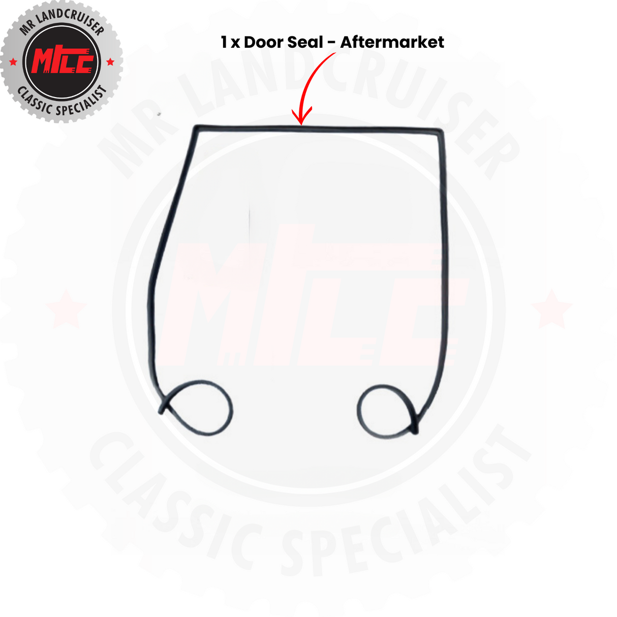 Left Side Late Door 79-84 with 1/4 Vent Seals & Kits