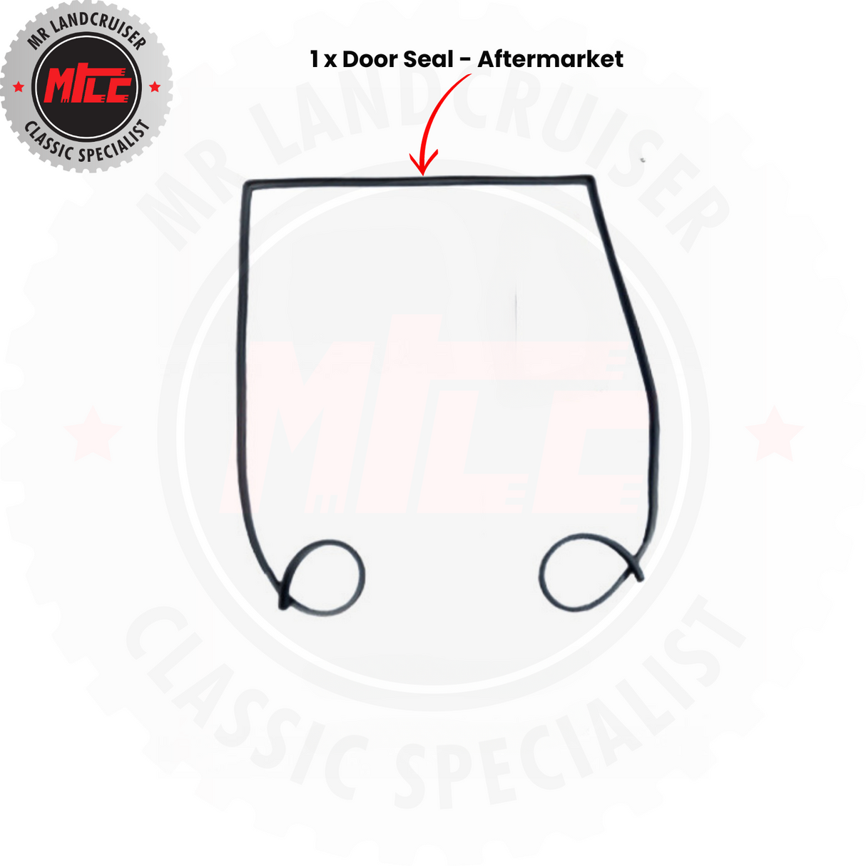 Right Side Late Door 79-84 with 1/4 Vent Seals & Kits