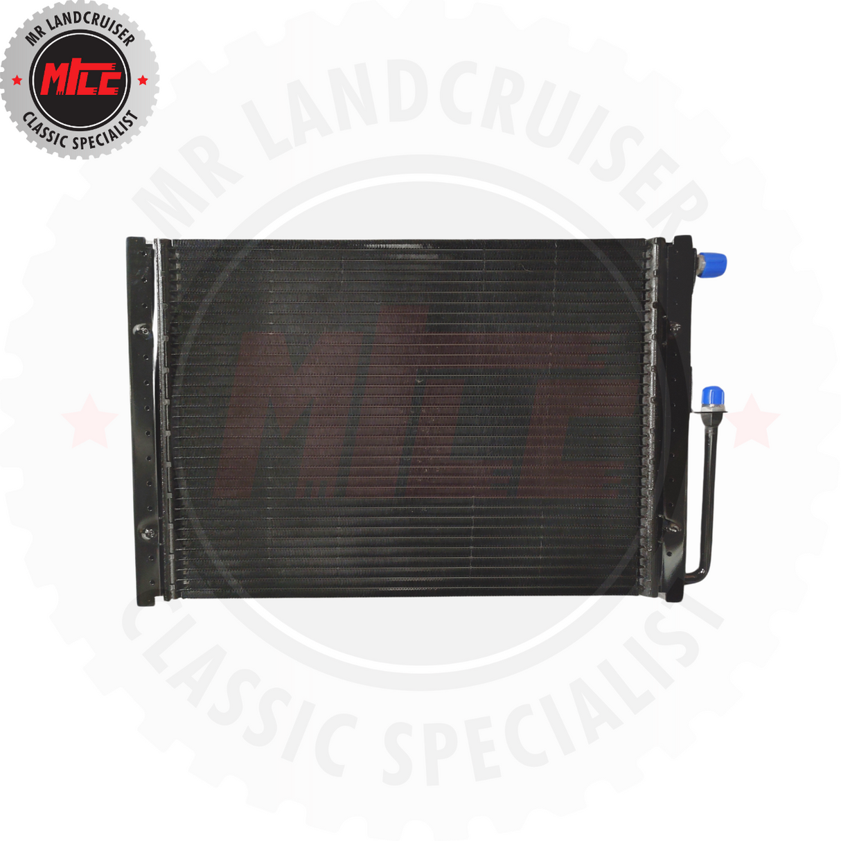 Front View of Parallel Flow Condenser to suit 60 Series Landcruiser