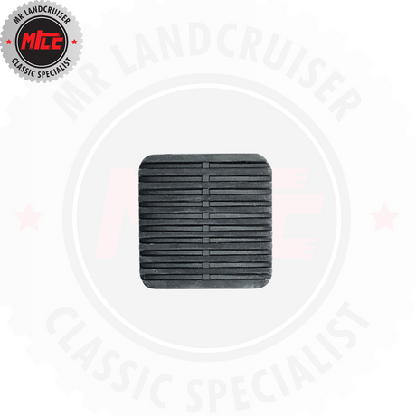 square Clutch or Brake Pedal Pads suitable for Toyota Landcruiser 40 Series & 60 Series