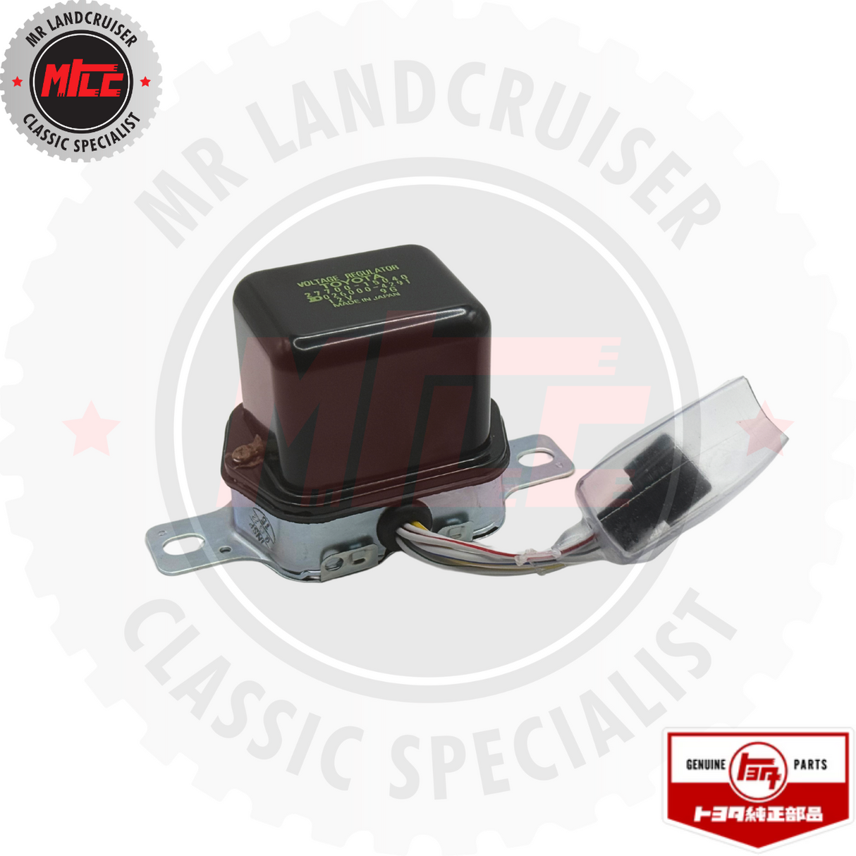 Genuine Toyota Alternator Voltage Regulator suits Landcruiser 40, 60, & 70 Series