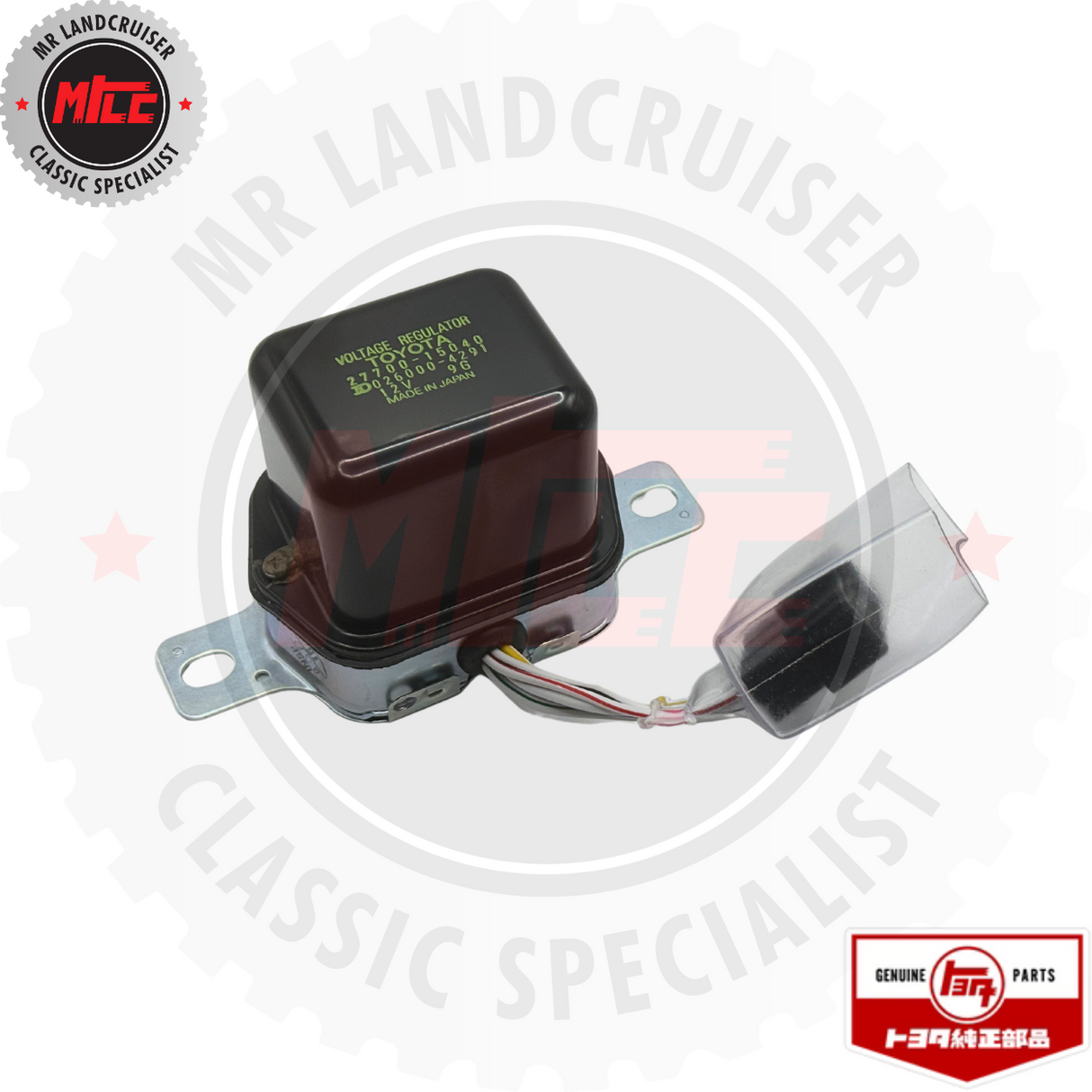 Genuine Toyota Alternator Voltage Regulator suits Landcruiser 40, 60, & 70 Series