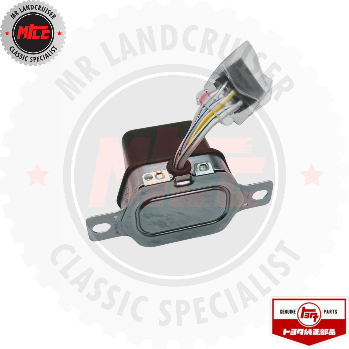 Genuine Toyota Alternator Voltage Regulator suits Landcruiser 40, 60, & 70 Series
