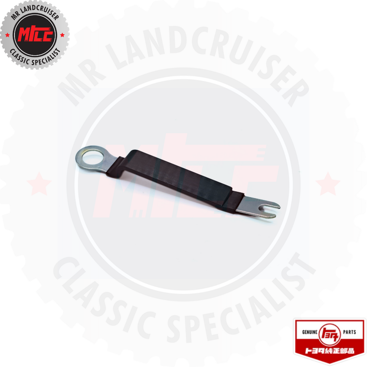 top view of Toyota Landcruiser Glow Plug Insulation Plate suits 2H Engines