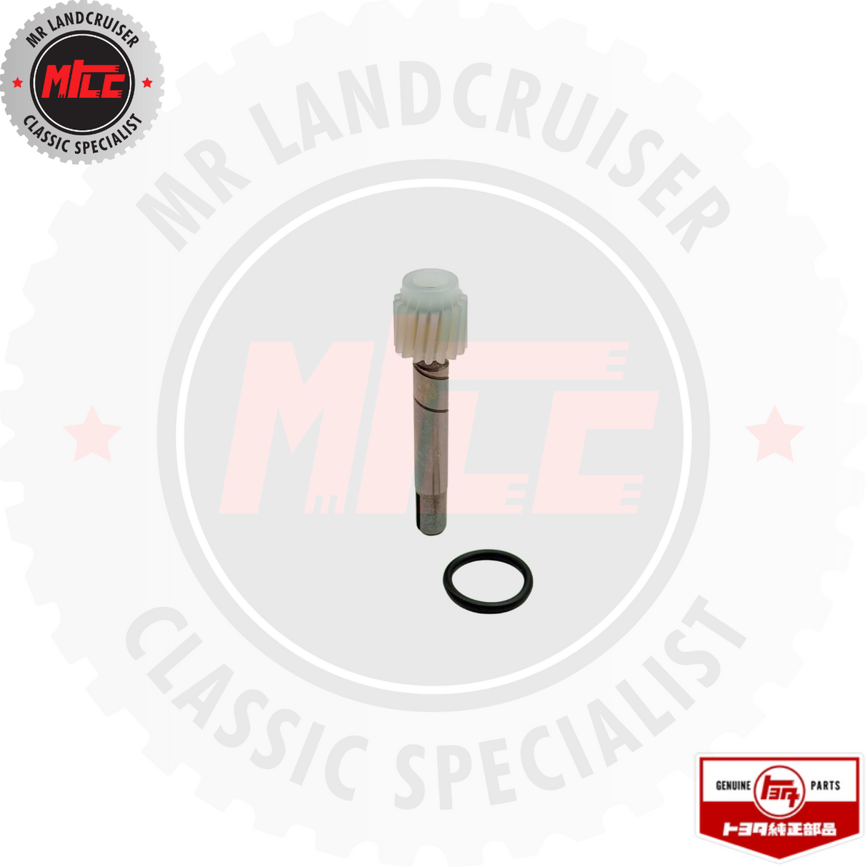 upright view of Genuine toyota Speedo Gear Sub-assy suits 60 & 70 Series Toyota Landcruiser