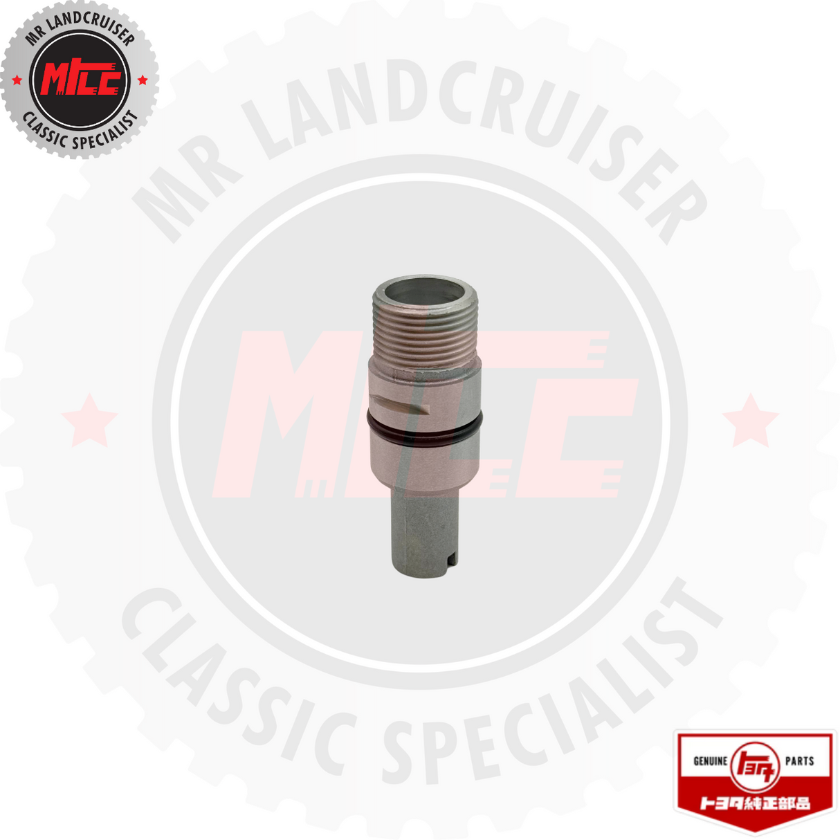 top view of Genuine Toyota Sleeve Speedo Housing suits 40 60 & 70 Series Toyota Landcruiser