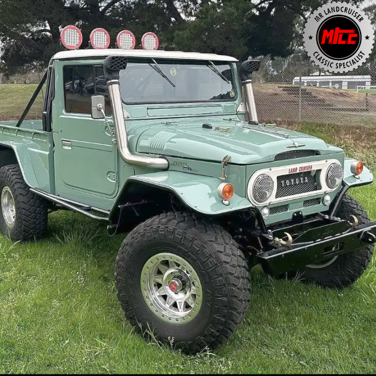 LCS 3.5" Stainless Steel Snorkel – Toyota Landcruiser 40 Series | Laser Cut Bracket | LH or RH