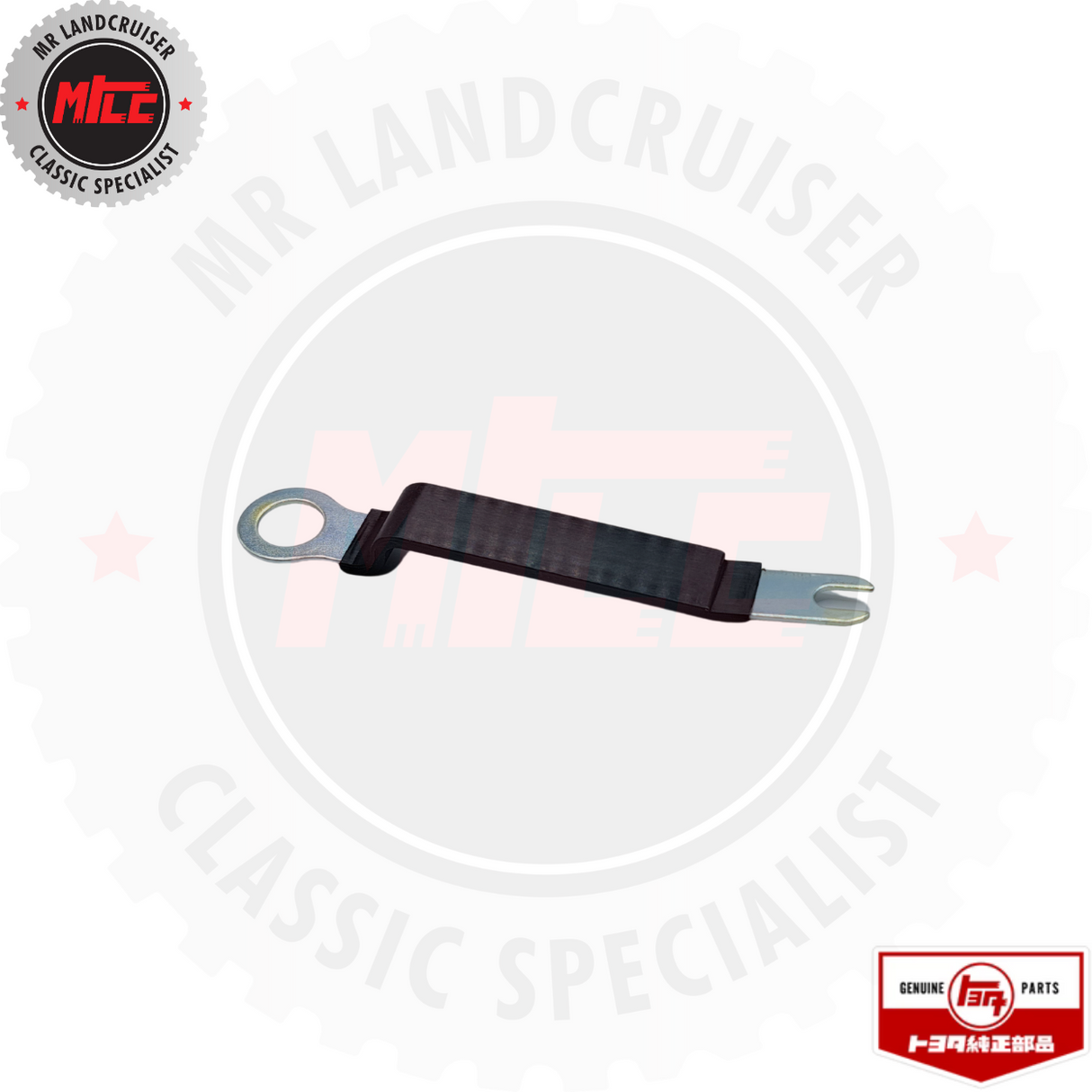 Another view of Toyota Landcruiser Glow Plug Insulation Plate suits 2H Engines