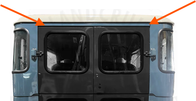 Barn Door Upper Support Panel suits 40 Series Toyota Landcruiser SWB & Troopy