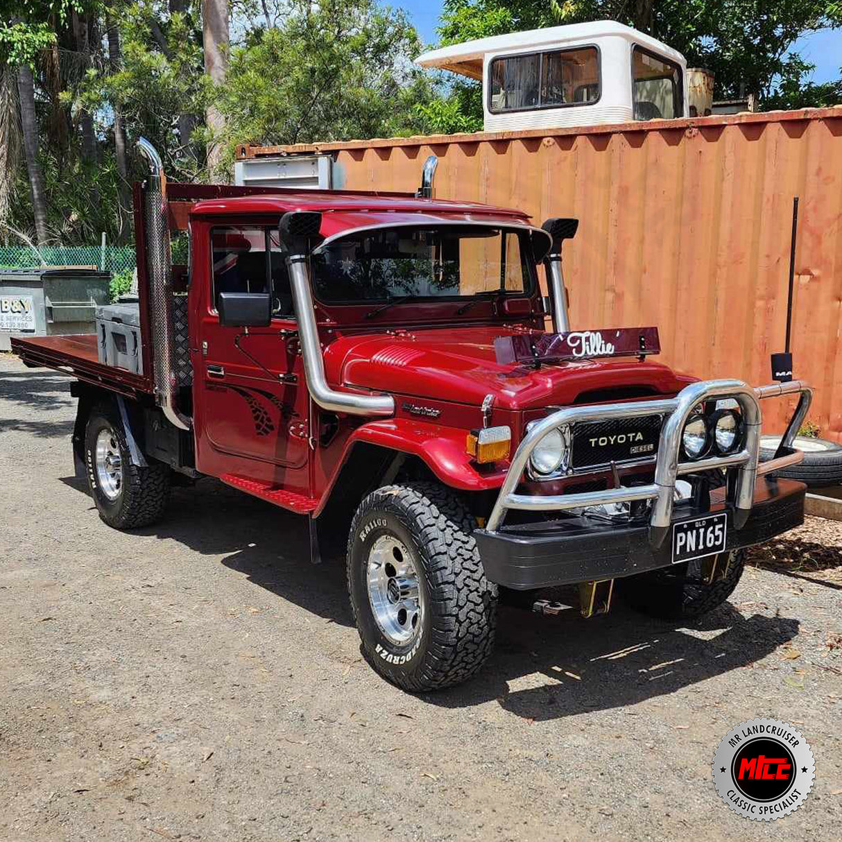 Hy-Way Sun Visor for 40 Series Landcruiser