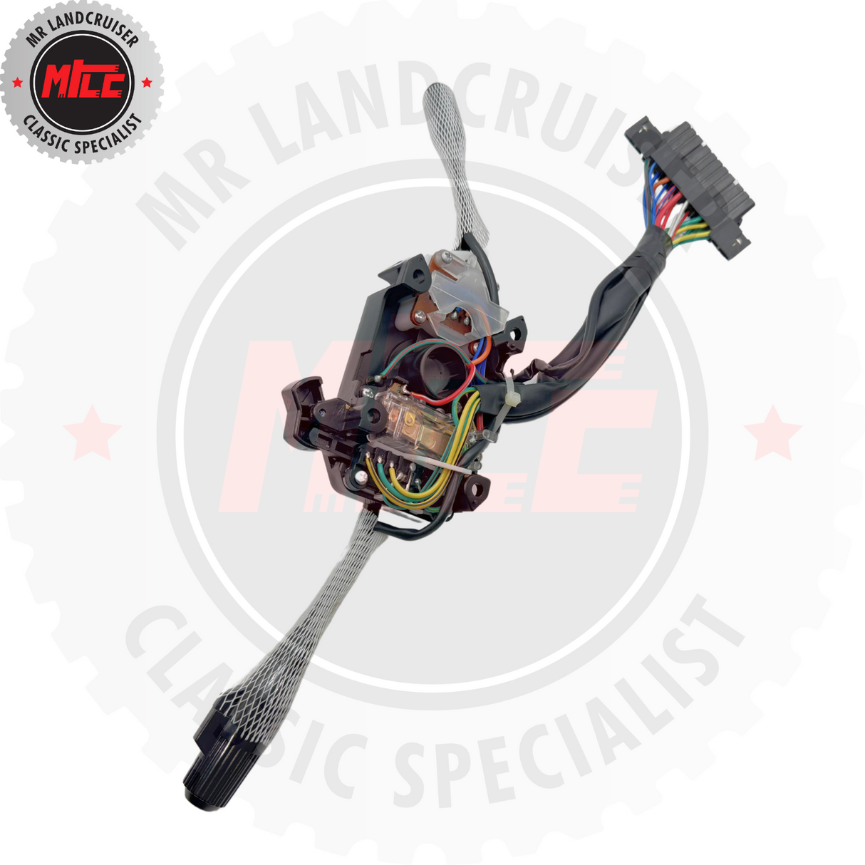 bottom view of Headlight Blinker Combination Switch suits 60 Series Toyota Landcruiser 1982 - 84