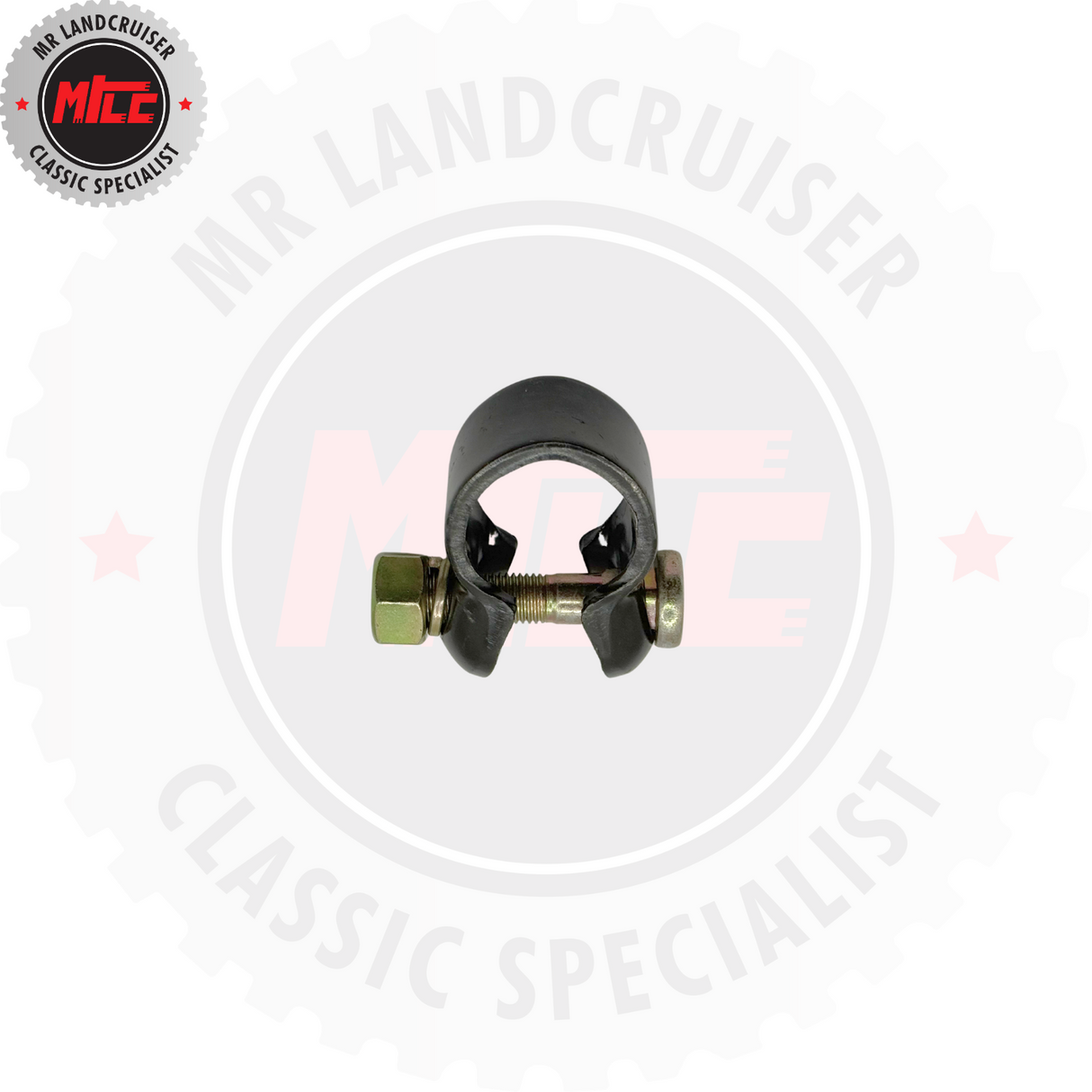 top view of Tie Rod End Clamp suits 60 & 70 Series Toyota Landcruiser