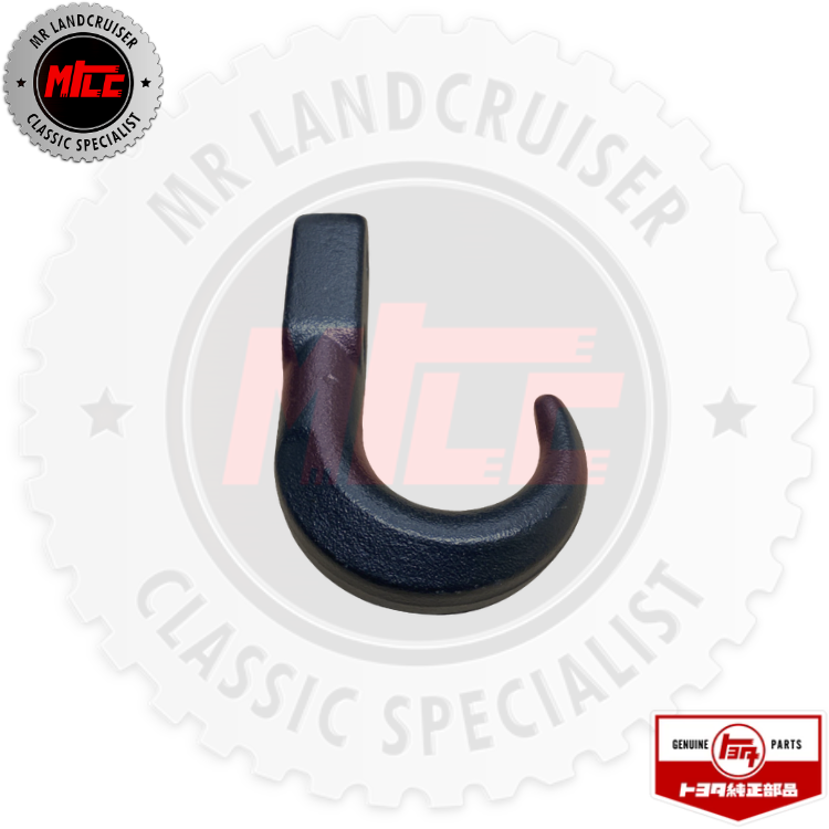 Genuine Tow Hook suits 40 60 70 Series Toyota Landcruiser 1980 Onwards