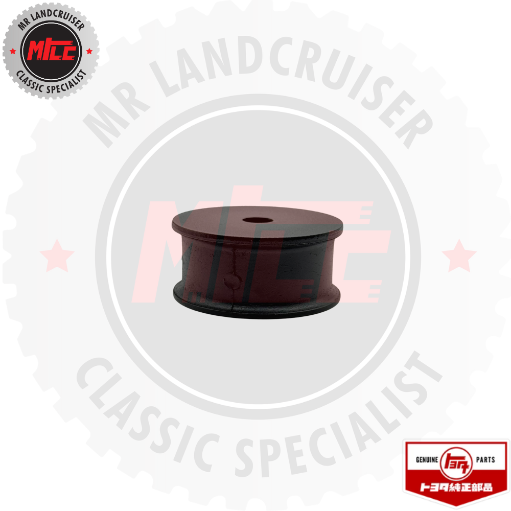 side view of Genuine Body Mount Cushion Lower No. 2 suits 40 Series Toyota Landcruiser