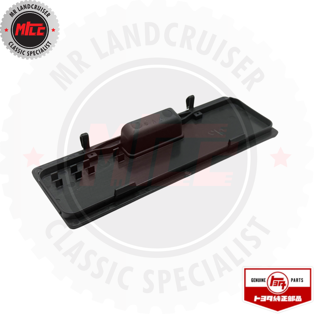 Rear side view of Genuine Landcruiser 60 Series Fuse Box Cover