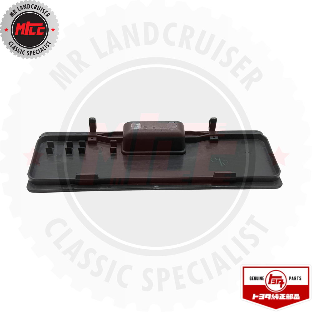 Rear view of Genuine Landcruiser 60 Series Fuse Box Cover