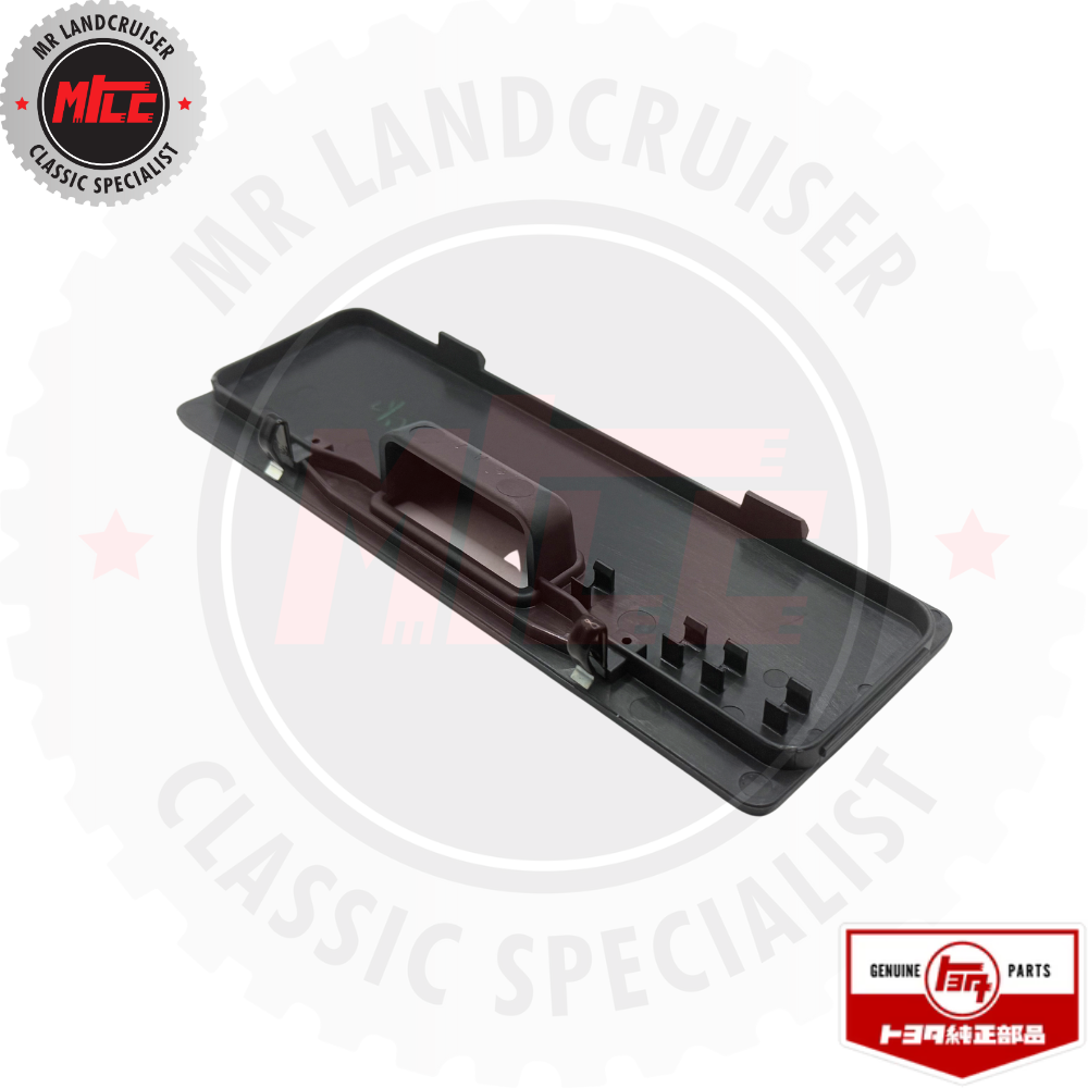 front rear view of Genuine Landcruiser 60 Series Fuse Box Cover