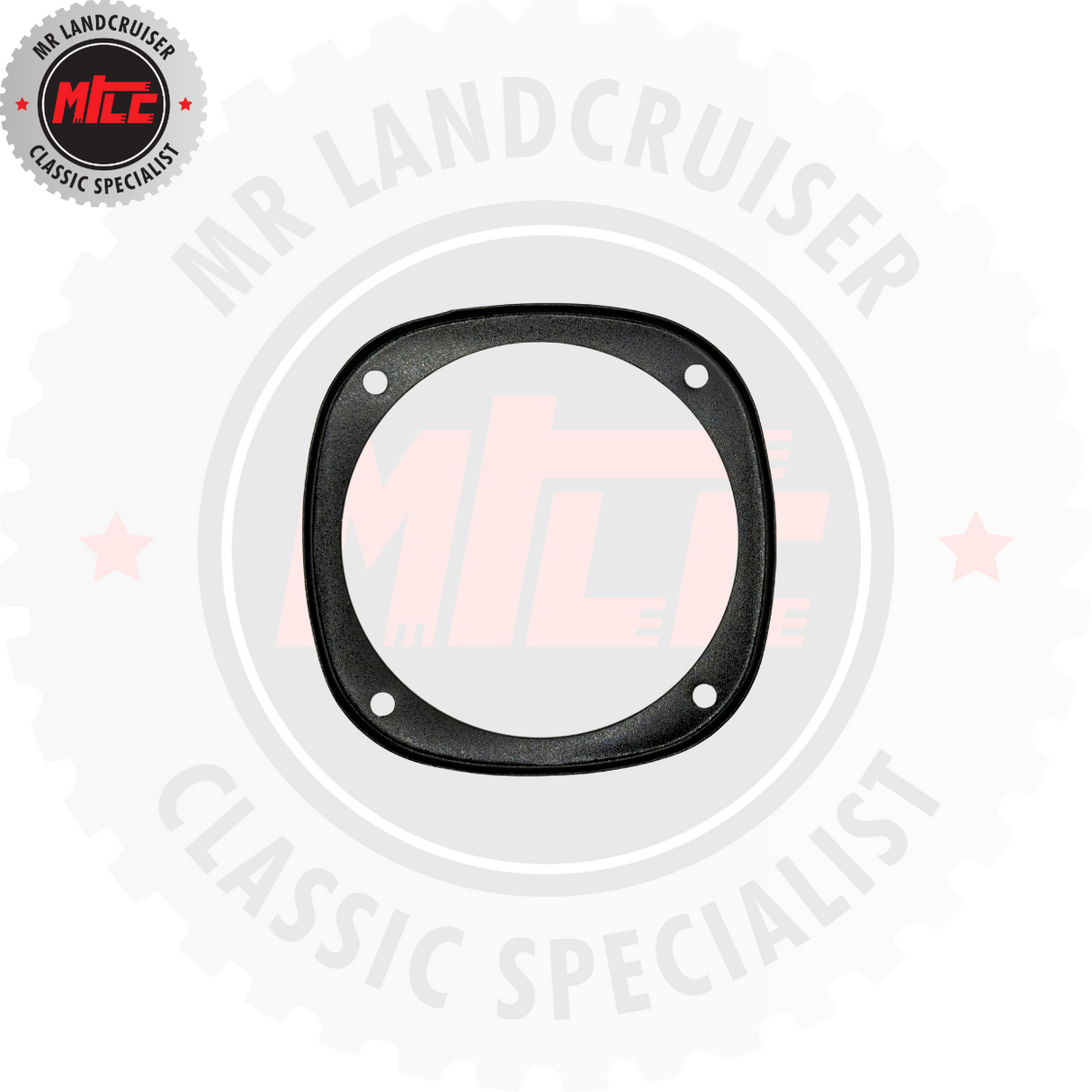 rear view of Genuine Toyota Retainer Shift Lever Boot suits 40 Series Landcruiser 09/1973 - 10/1982