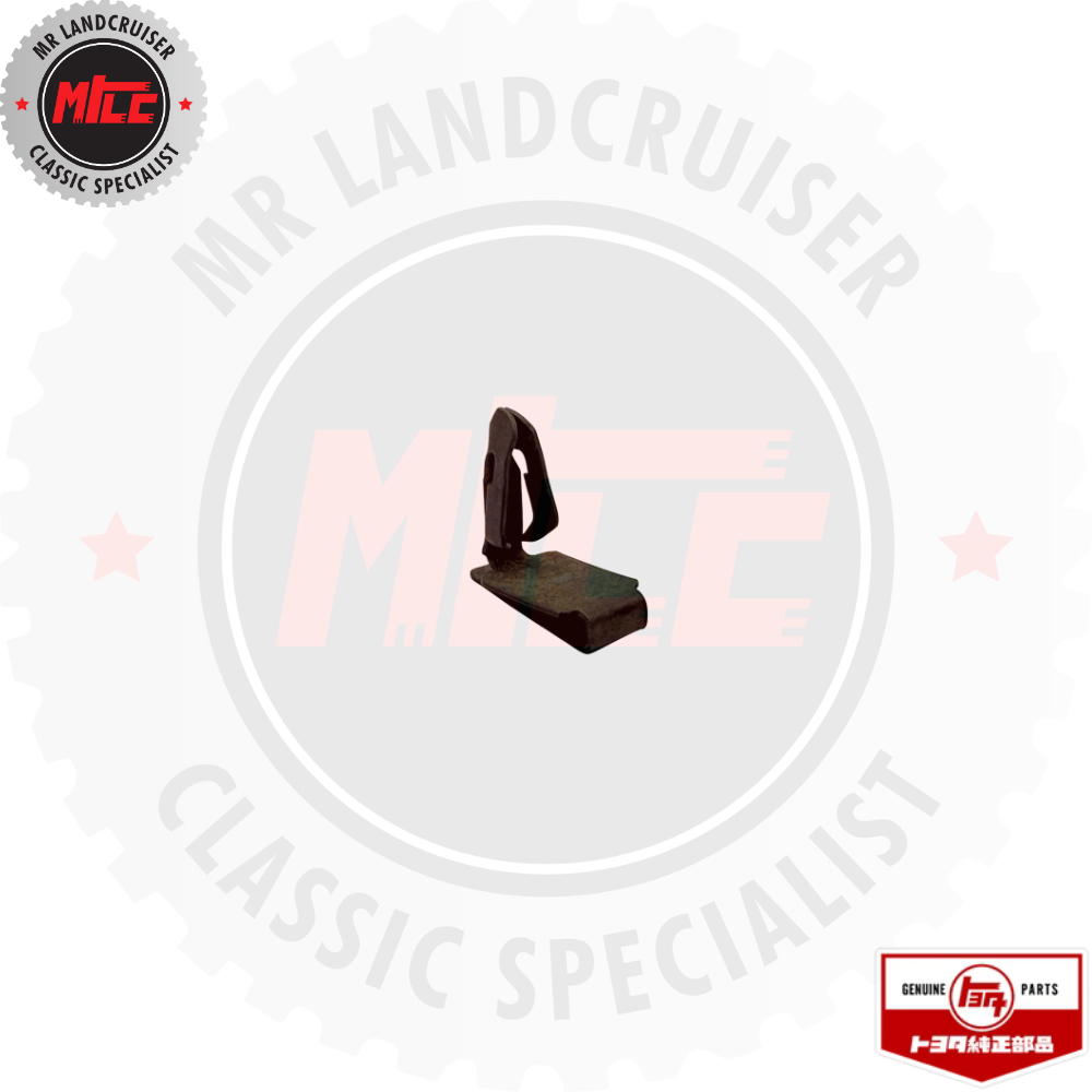 front view of Genuine Toyota Front Door Trim Retainer Clip suits 40 Series Landcruiser 08/1980 - 03/1986