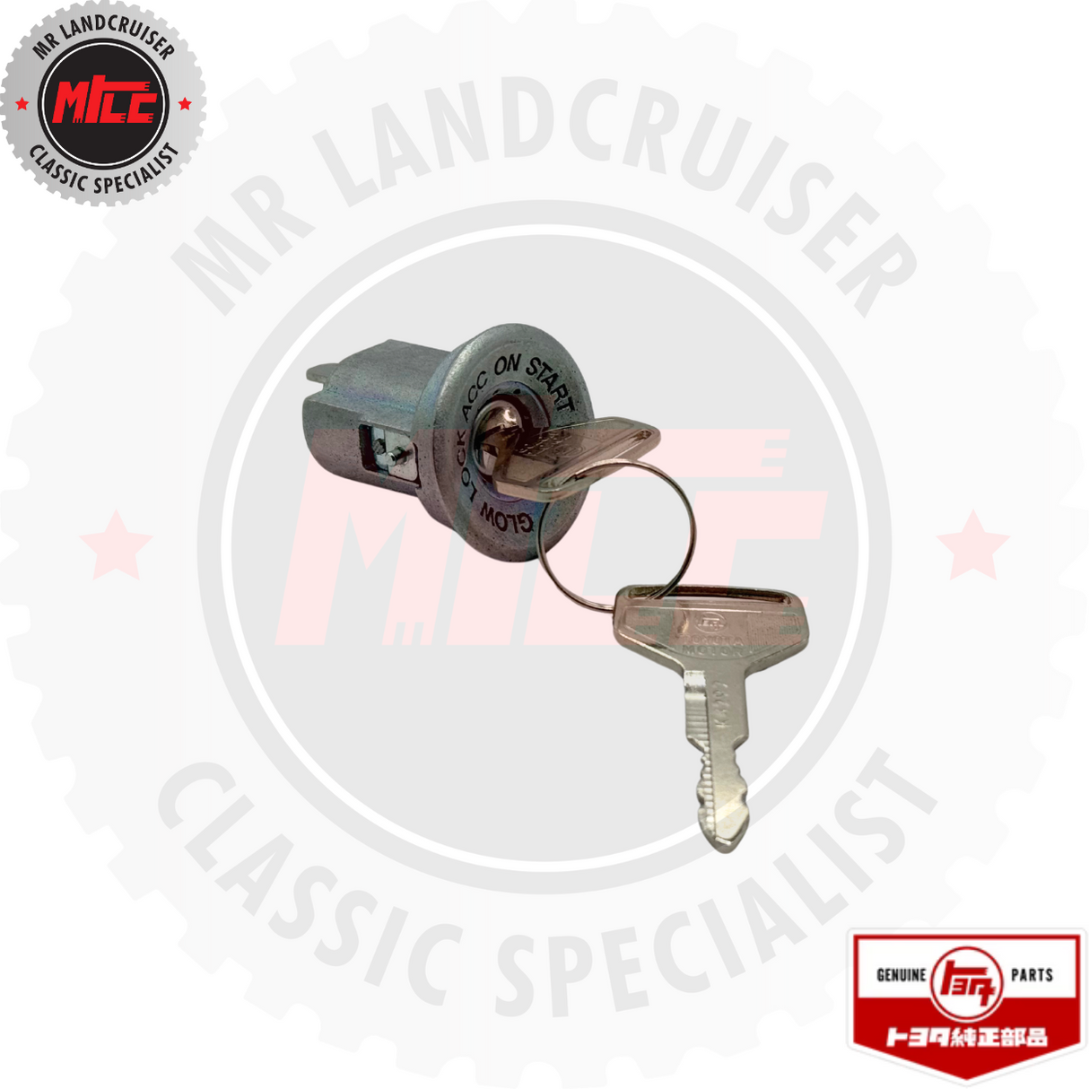 Genuine Toyota Barrel & Key Set Ignition Switch Steering Lock suits 40 Series Landcruiser