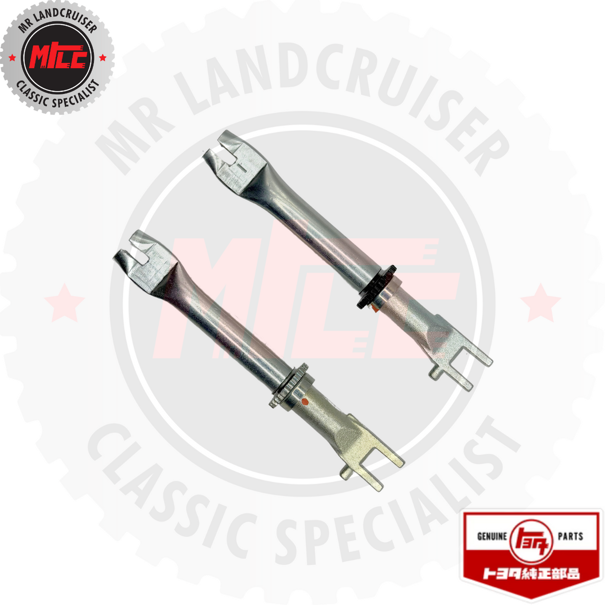 Genuine Toyota Adjuster Brake Shoe REAR top view