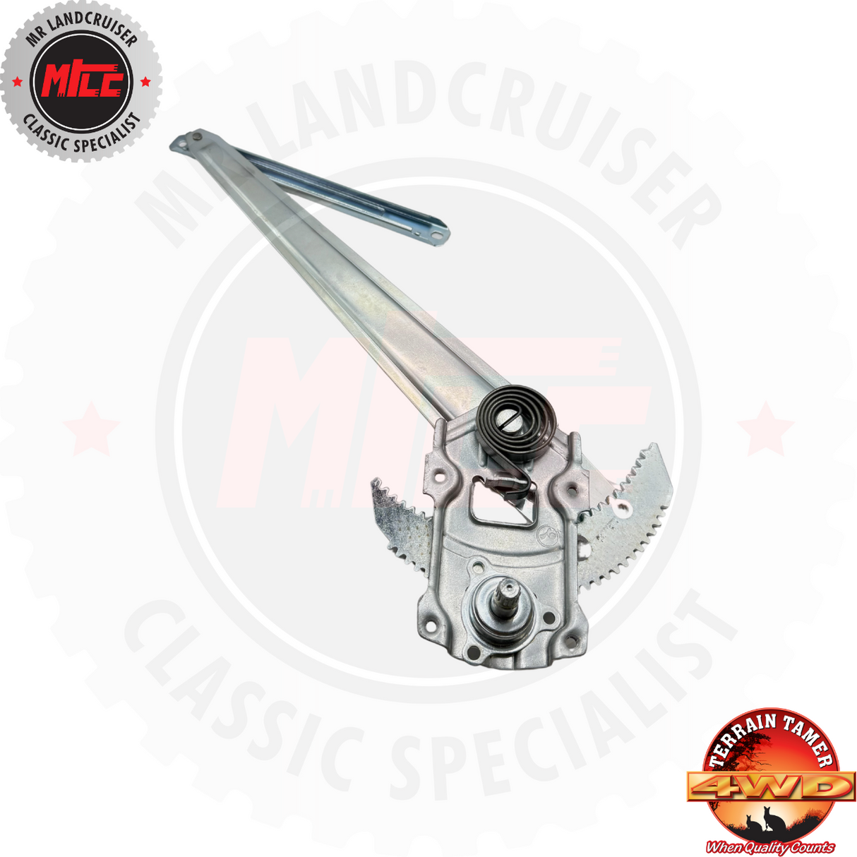 1/4 Glass Window Regulator Front suits 60 Series Toyota Landcruiser