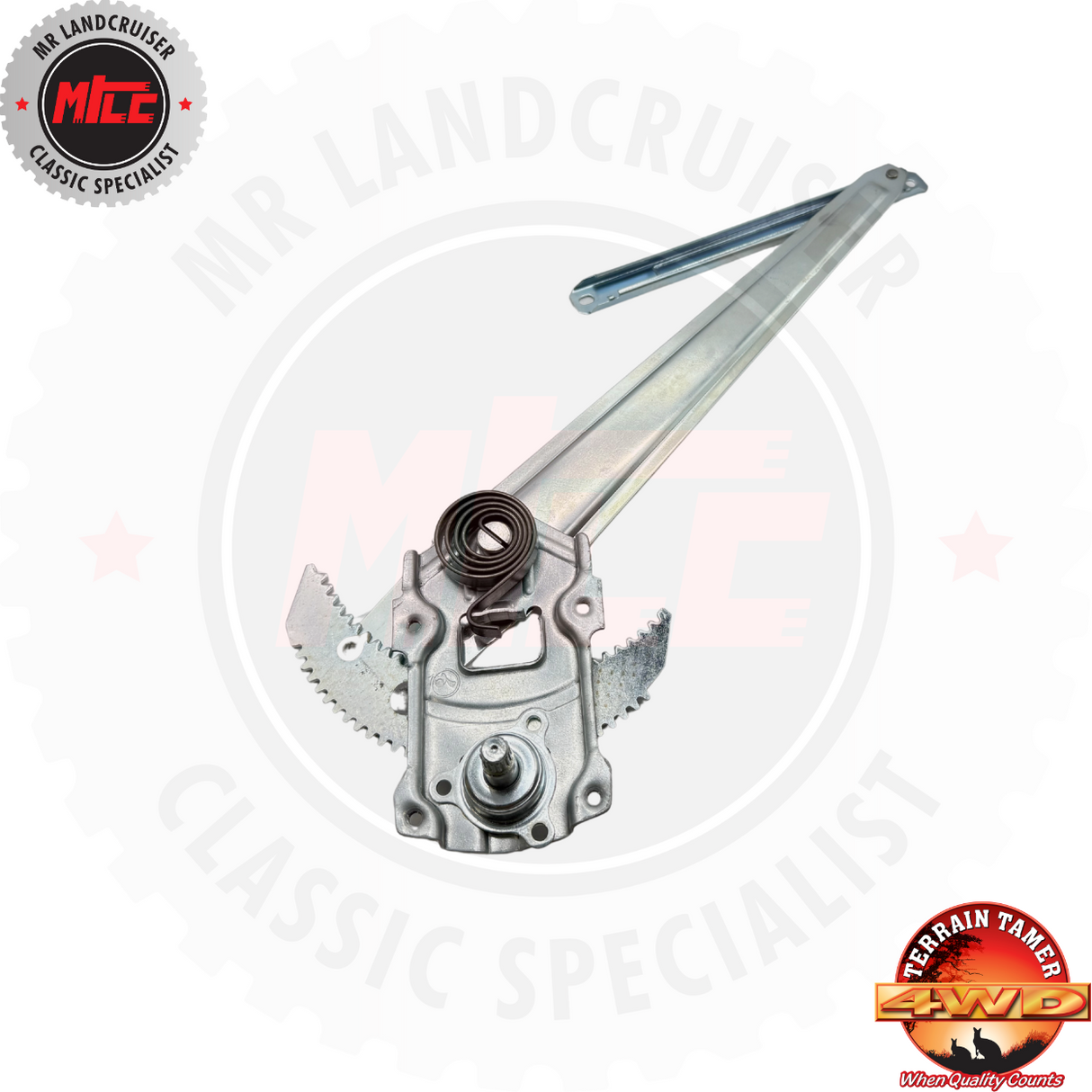 1/4 Glass Window Regulator Front Right suits 60 Series Toyota Landcruiser