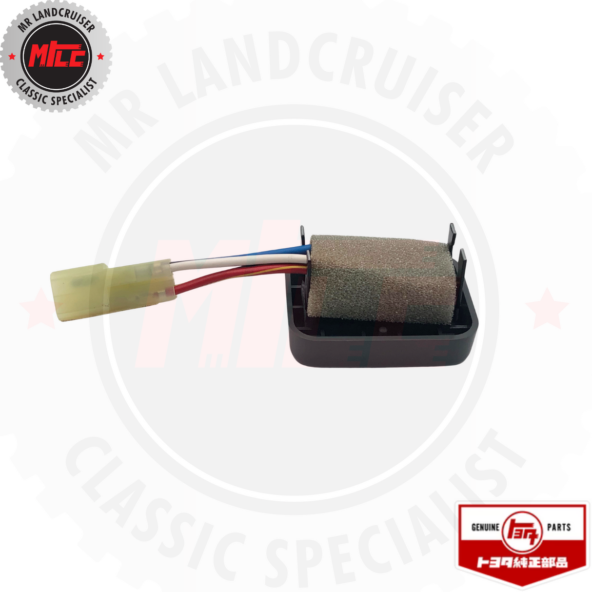 Inverted view of Genuine Switch Assy Door Control suits 60 & 70 series Toyota Landcruiser