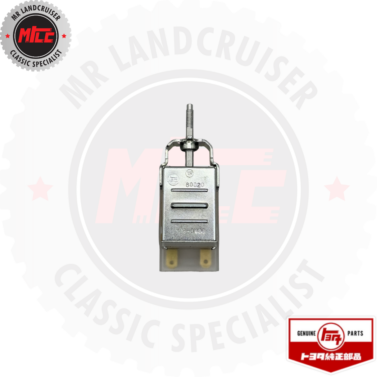 Upright view of Headlight Switch suits 40 Series Toyota Landcruiser