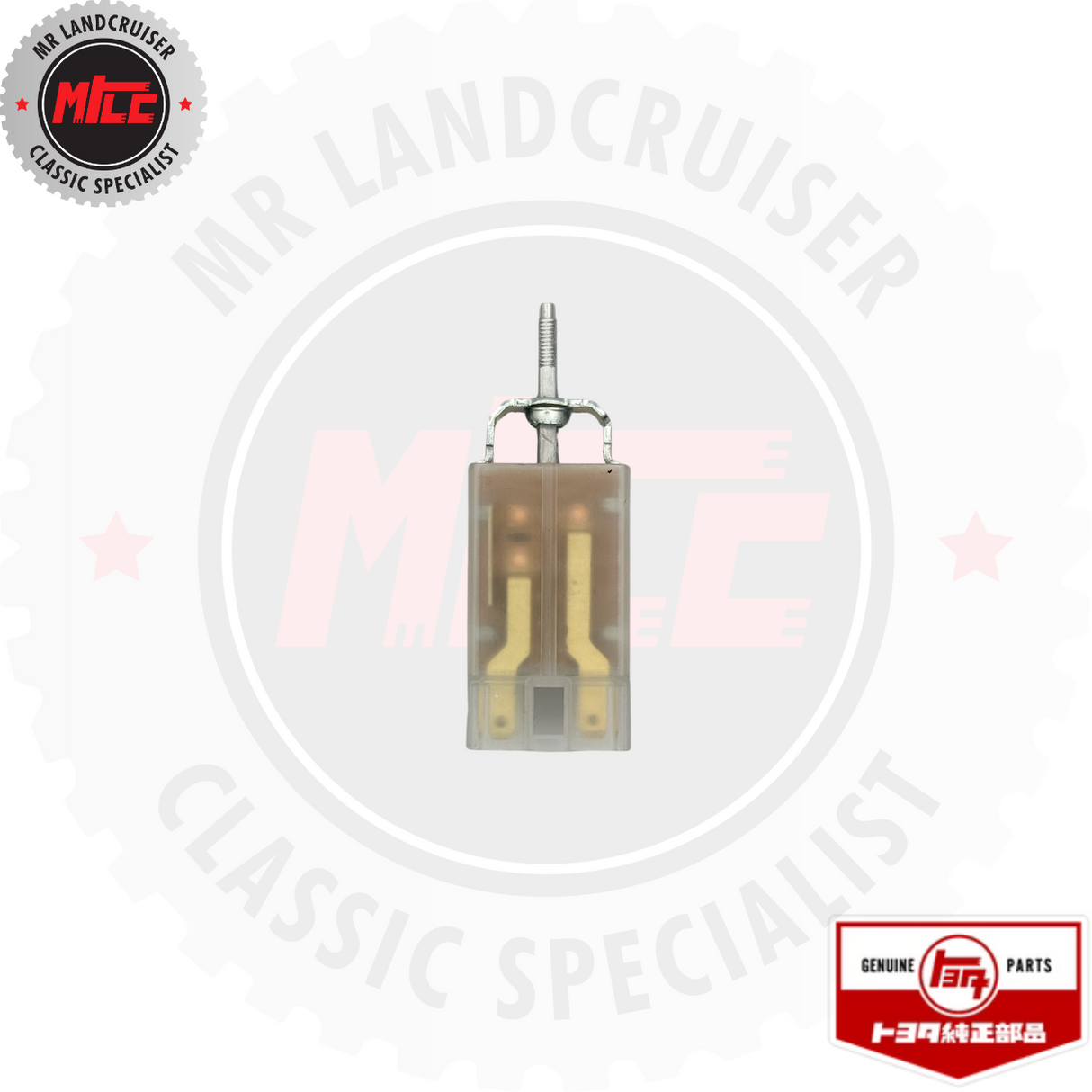 Rear upright view of Headlight Switch suits 40 Series Toyota Landcruiser