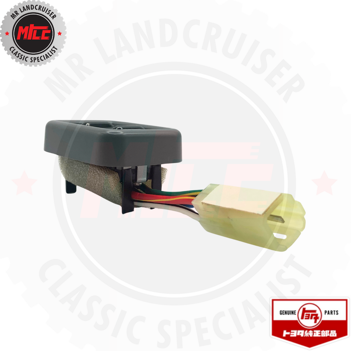 Rear view of Genuine Switch Assy Door Control suits 60 & 70 series Toyota Landcruiser