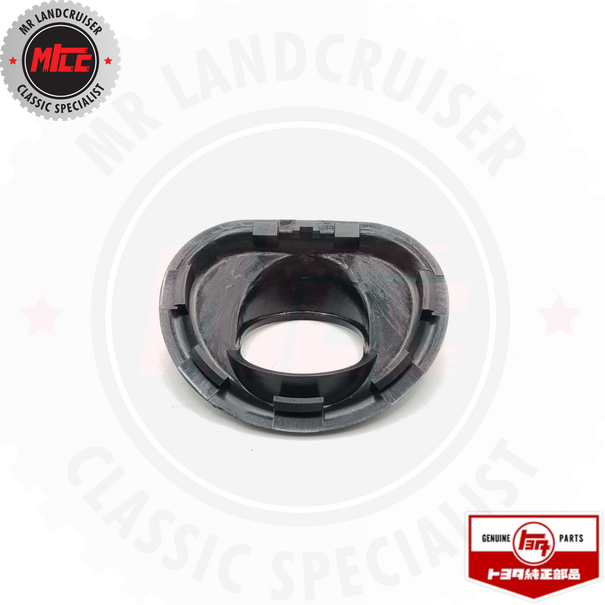 bottom rear view of 60 Series Wiper Cowl Cover for Toyota Landcruiser