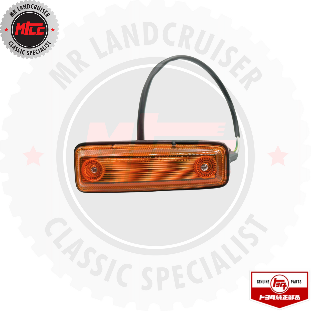 Genuine Toyota Lamp Side Turn Signal Indicator left suits 60 Series Landcruiser 08/1987 -