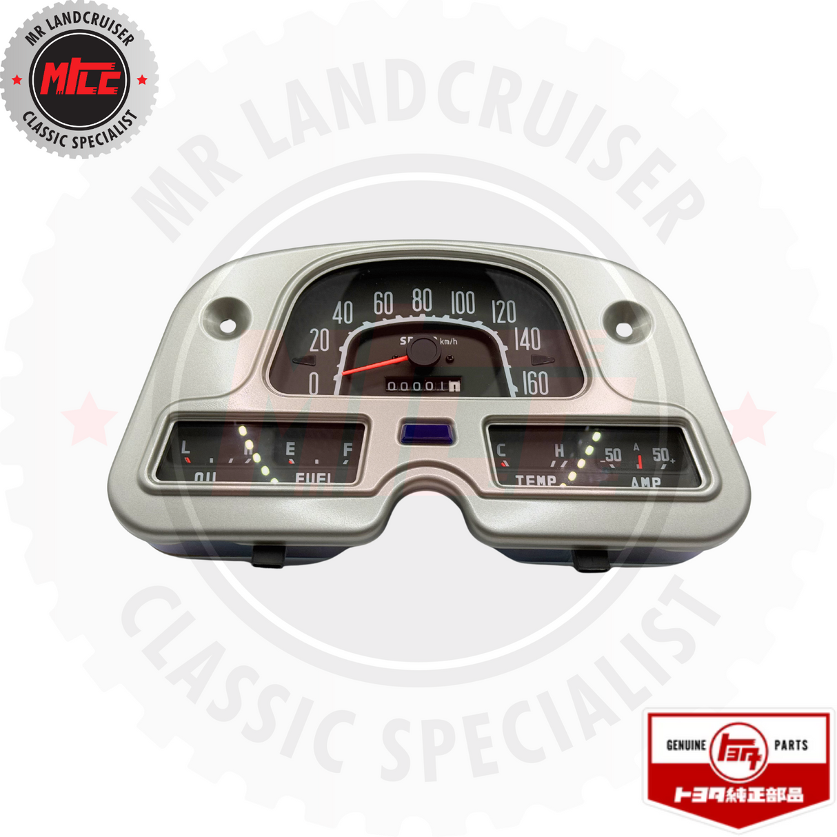 J01 Speedo Instrument Gauge Cluster Dash suits 40 Series Toyota Landcruiser 03/1969-06/1980