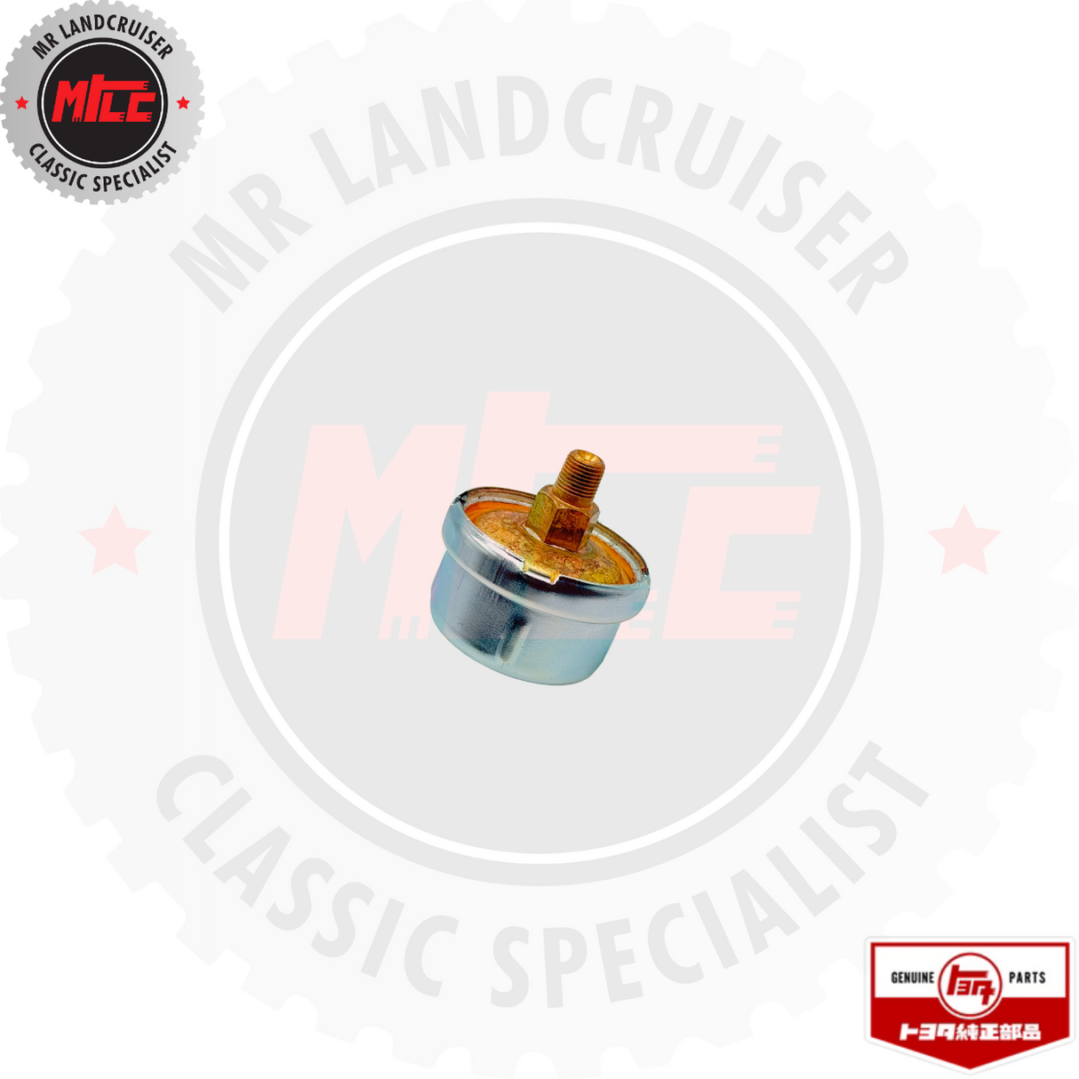 bottom view of Genuine Toyota Switch Engine Oil Pressure Gauge suits 40 & 60 Series Toyota Landcruiser