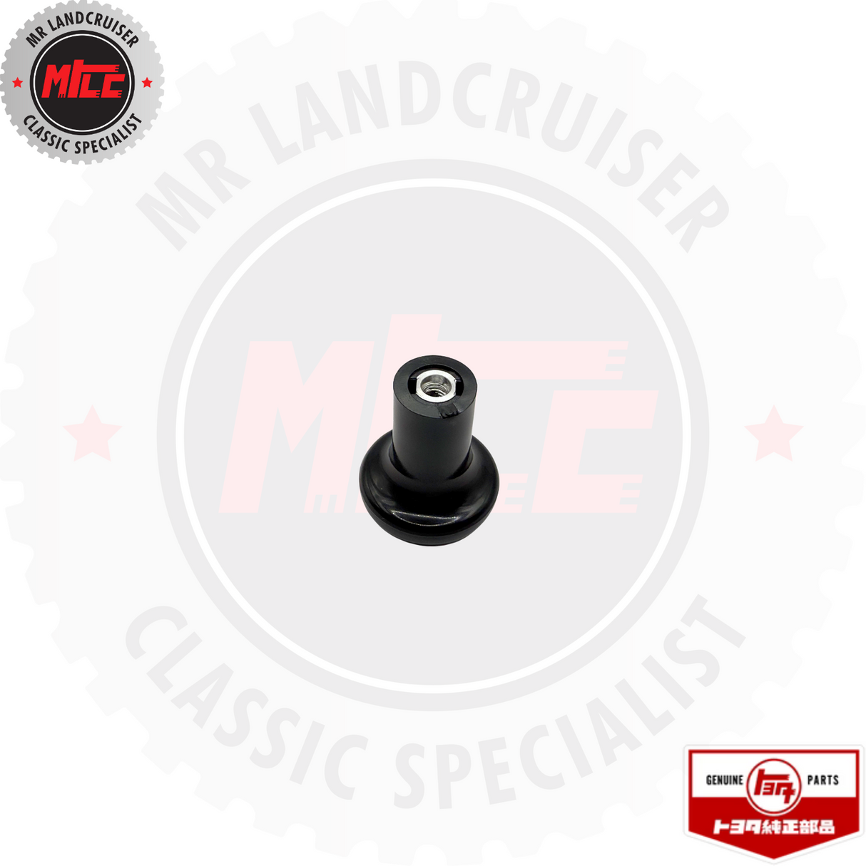 bottom view of Genuine Toyota Head Light Control Switch Knob