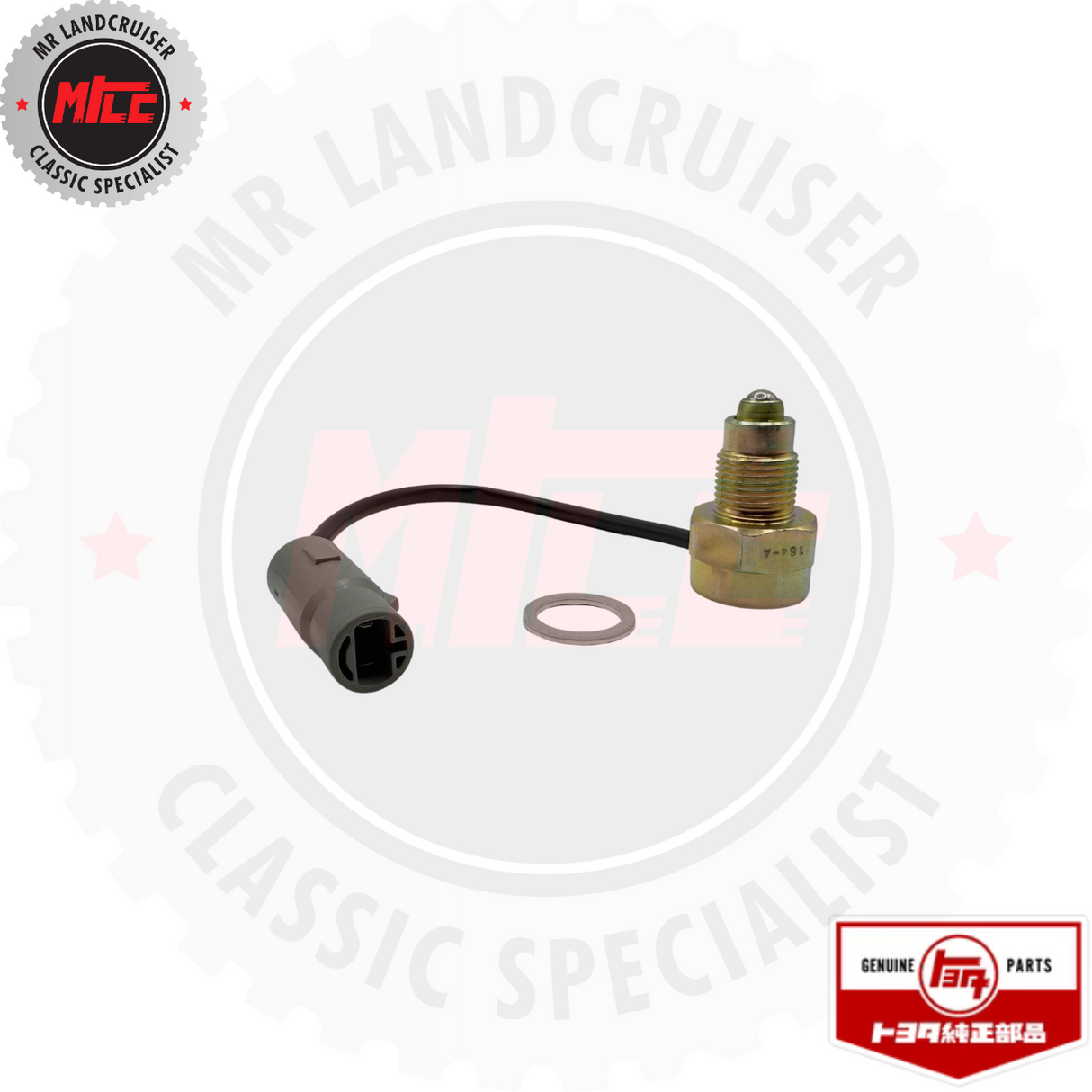 side view of Genuine Toyota Switch Reverse Light suits Toyota Landcruiser 40, 60, & 70 Series