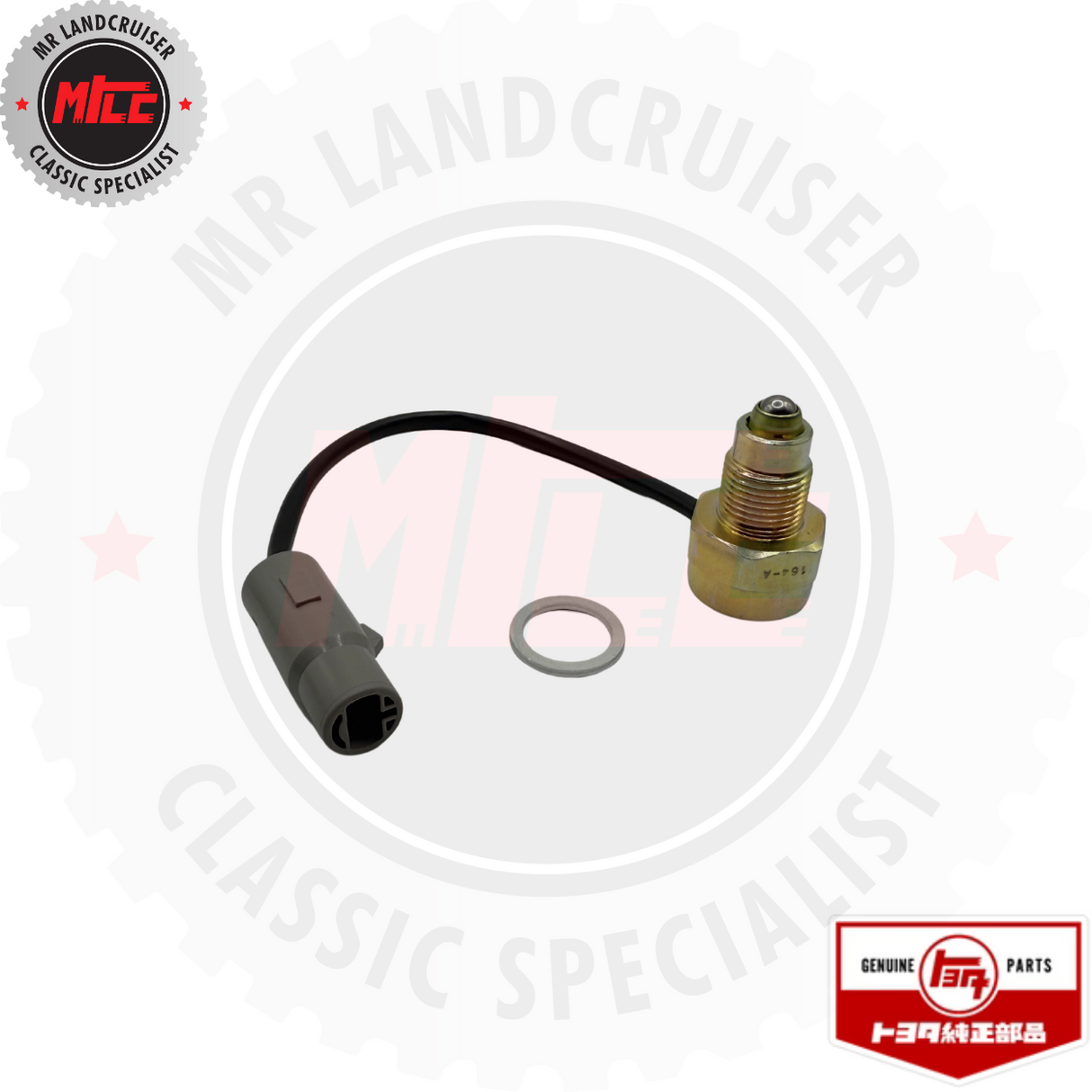 close up view of Genuine Toyota Switch Reverse Light suits Toyota Landcruiser 40, 60, & 70 Series