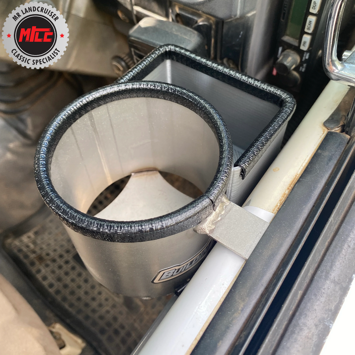 40 Series Double Cup Holder with Add-On Phone Holder