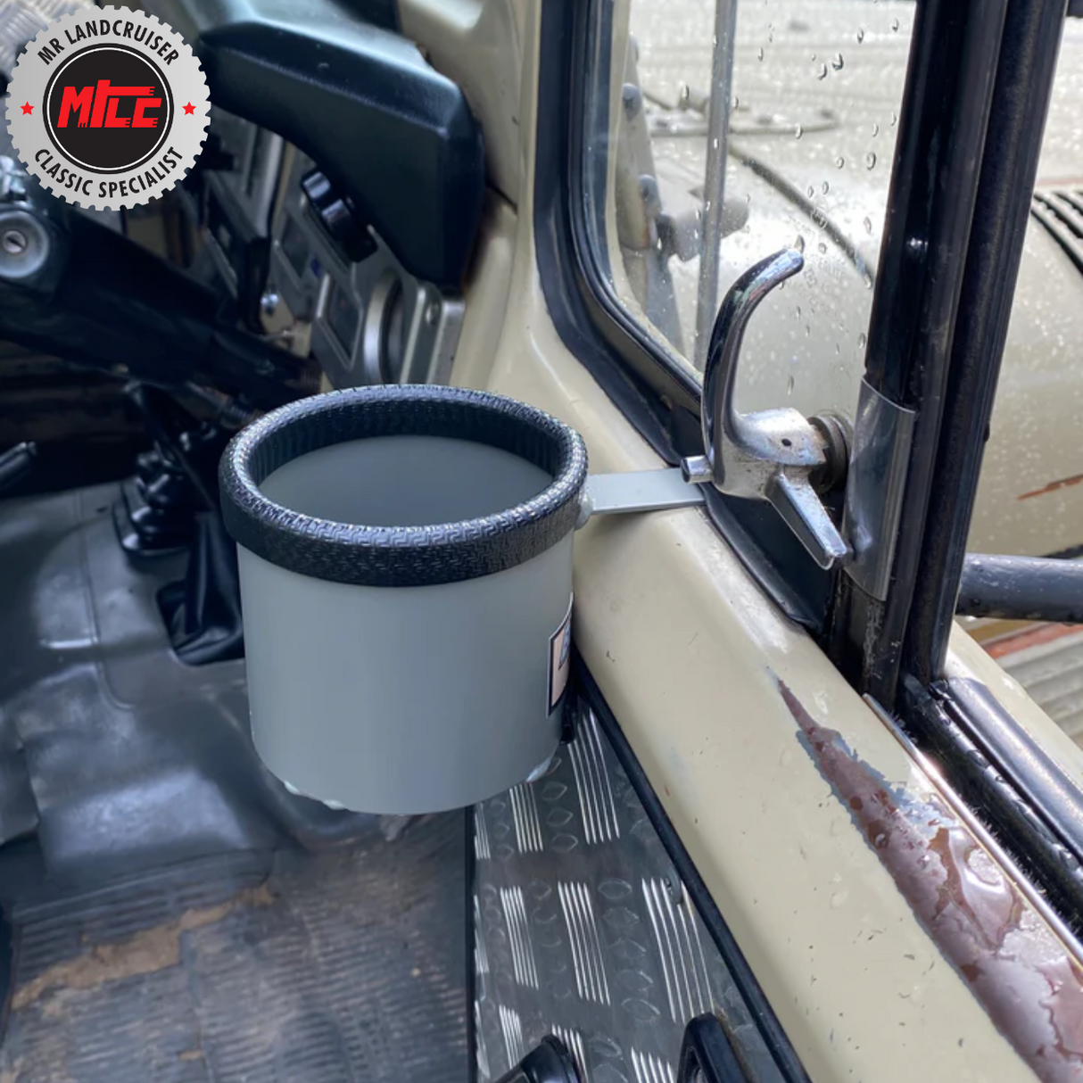 40 Series Single Cup Holder with Add-On Phone Holder
